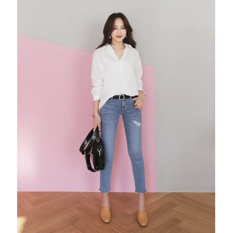 Thắt lưng nữ cách điệu bằng da dễ phối hợp mọi loại quần trẻ trung - Xm nam phương