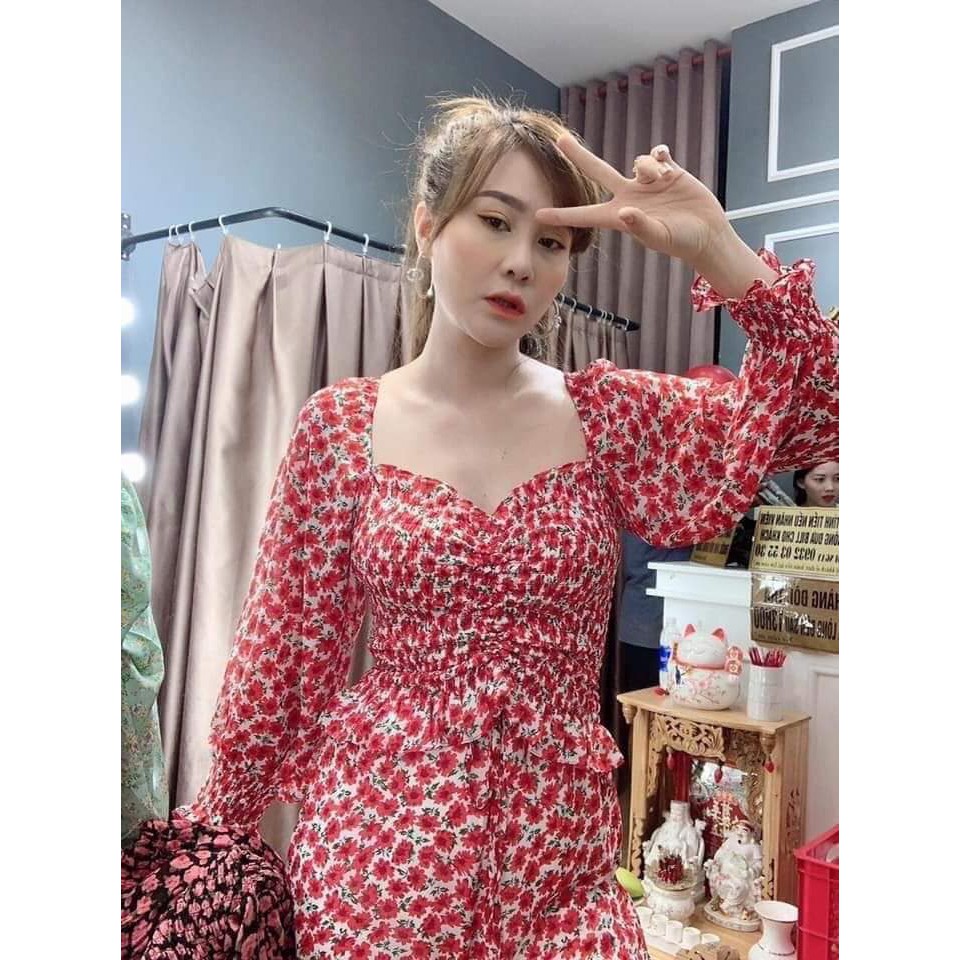 set hoa voan lụa(ngọc hân)