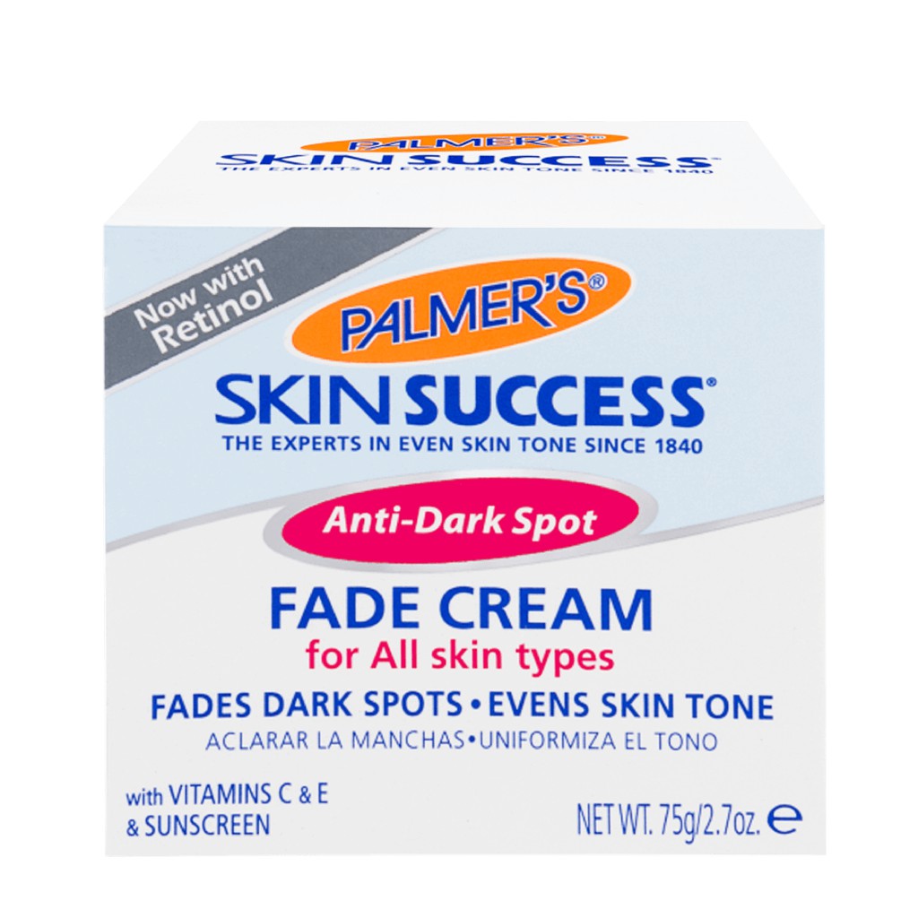 KEM DƯỠNG TRẮNG BAN NGÀY, MỜ THÂM NÁM TÀN NHANG PALMER'S ANTI DARK SPOT FADE CREAM ALL SKIN TYPES 75G CHÍNH HÃNG - 6049