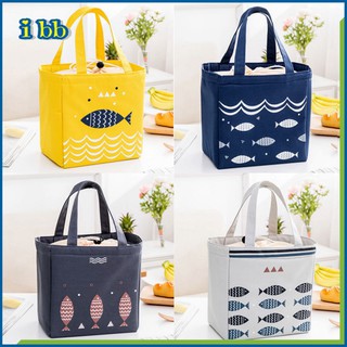 Túi giữ nhiệt đựng hộp cơm hình cá dễ thương