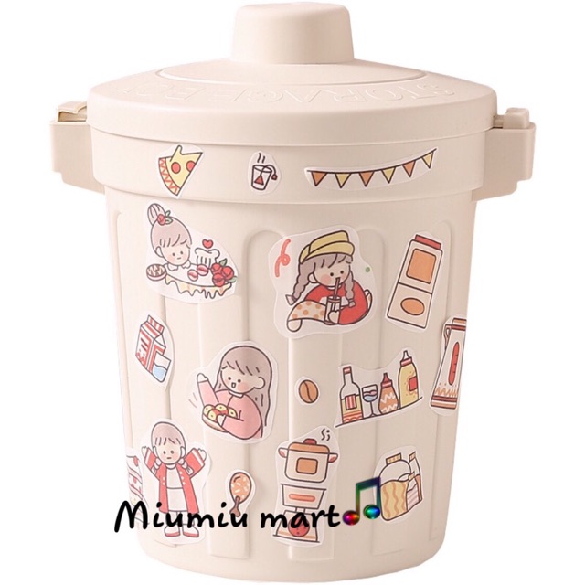 Hộp đựng rác mini - Hộp đựng rác nhỏ trong văn phòng - Đựng nhỏ gọn tiện lợi - MiuMiu Mart