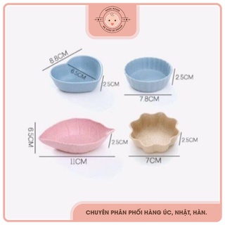 Bát ăn dặm lúa mạch mini cho bé ăn dặm kiểu nhật