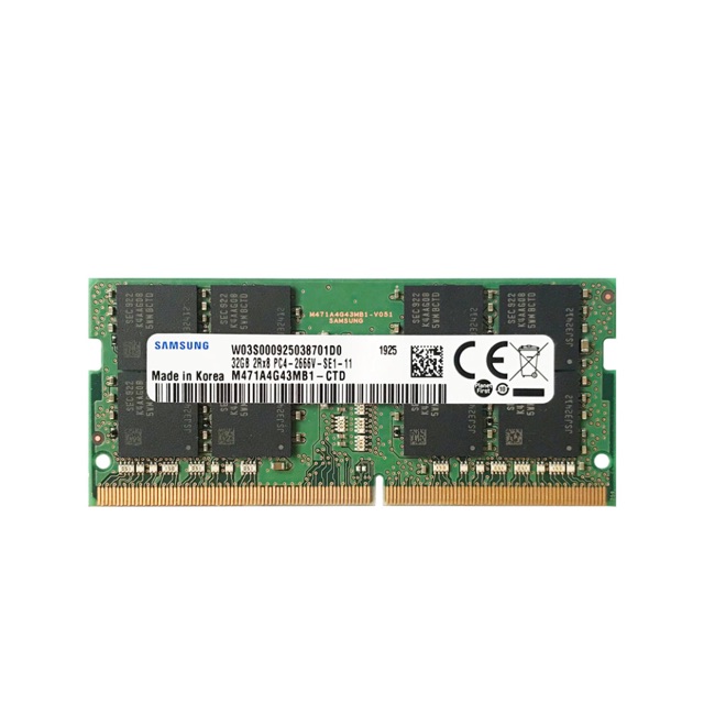 Ram Laptop Samsung DDR4 32GB Bus 2666MHz CL19 M471A4G43MB1-CTD