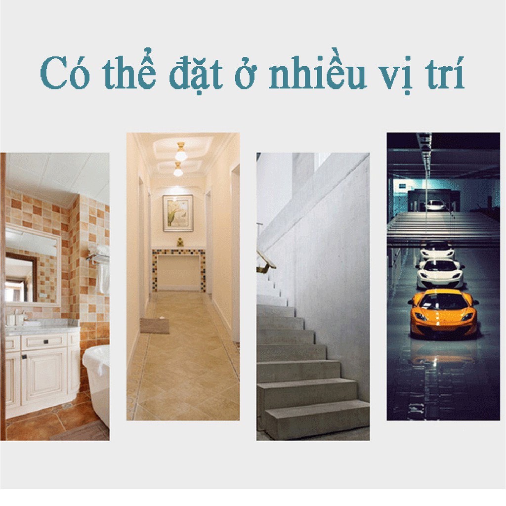 Đui Đèn Cảm Ứng Hồng Ngoại E27, Đui Đèn Thông Minh Tự Động Bật Tắt E27