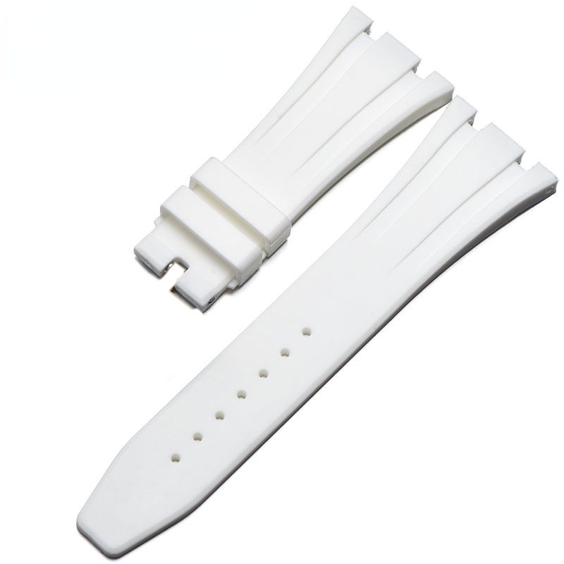 Dây Đeo Thay Thế 18mm Bằng Cao Su Thép Không Gỉ 27mm Cho Đồng Hồ Thể Thao AP GA2100 Bezel