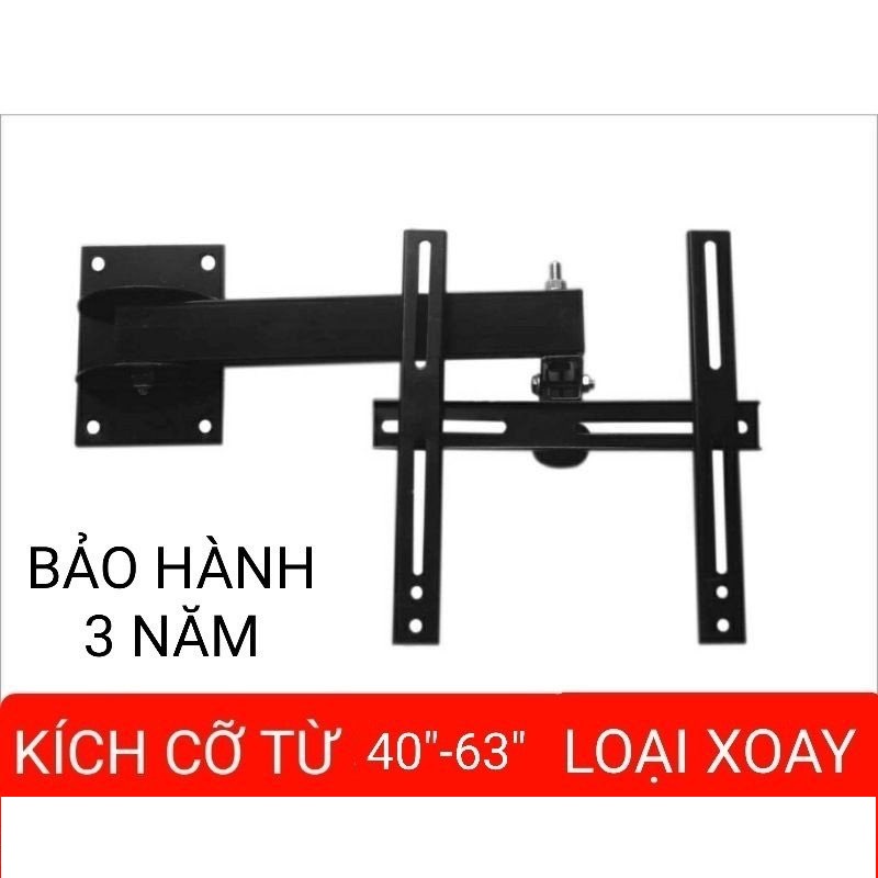 Giá treo TIVI, Khung treo sát tường và nghiêng xoay từ 24'' đến 65''