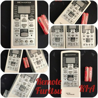 [Ảnh thật] [Có sẵn] Remote máy lạnh FUJITSU - Điều khiển điều hòa FUJITSU
