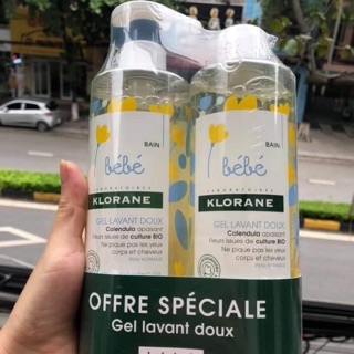 Sữa tắm Klorane Pháp cho bé