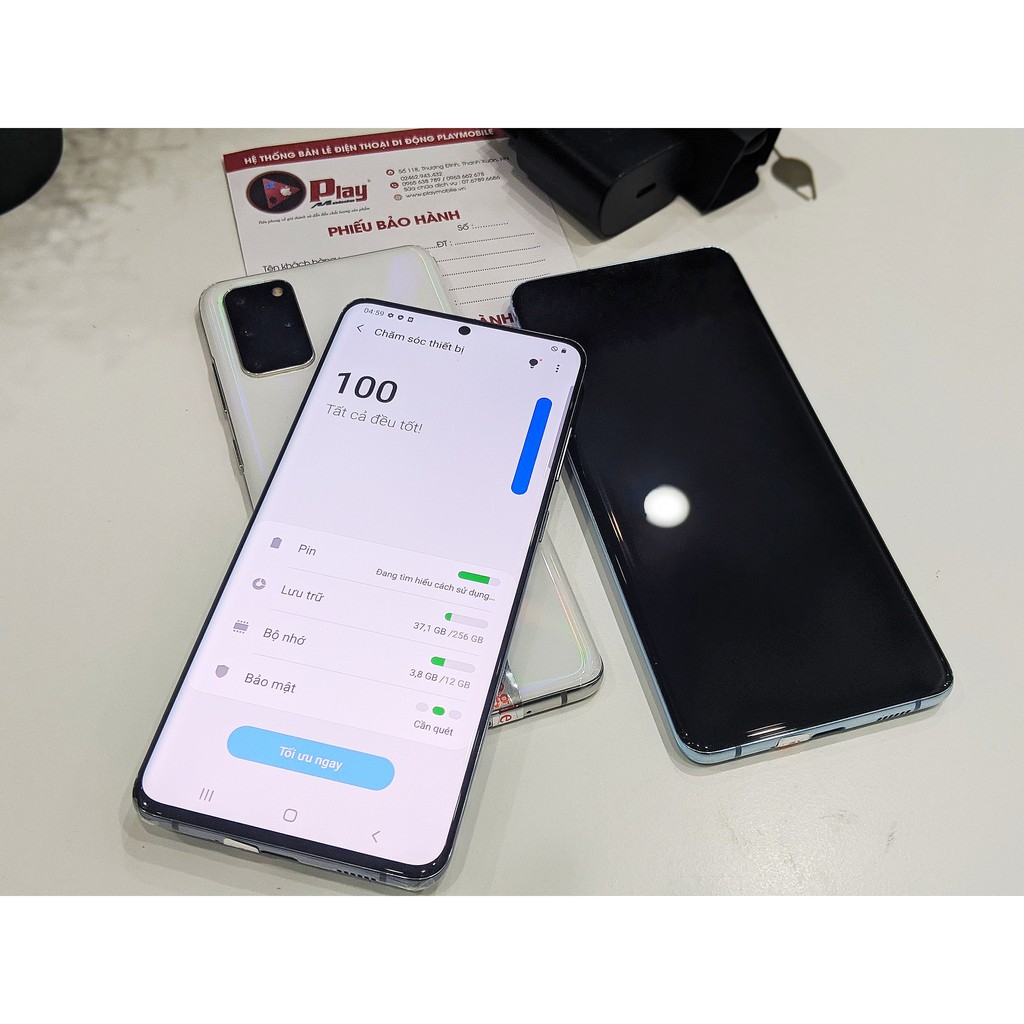 Điện thoại Samsung Galaxy S20 Plus 5G 2Sim Bản Mỹ | Chip Snapdragon 865 siêu mạnh | Mua tại Playmobile