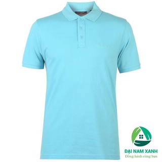 Áo thun nam Pierre Cardin Plain Polo (màu Turquoise) - Hàng size châu Âu