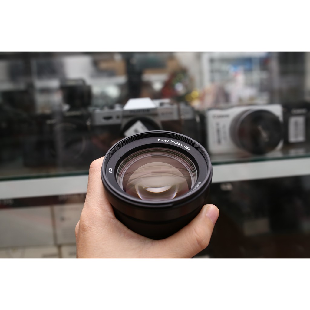 ỐNG KÍNH Sony E PZ 18-105mm f/4 G OSS - LEN ĐA DUNG , ZOOM ĐIỆN TỬ CHO CROP