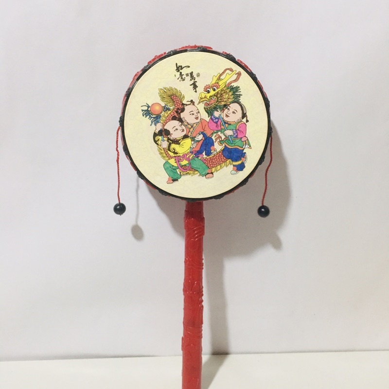 Lồng đèn trung thu, trống gõ kêu cho bé, túi 5 chi tiết.