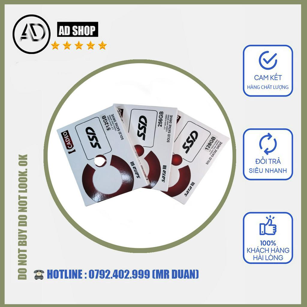 Ổ cứng SSD 240GB Cadeo SATA3 Drive 2.5 tốc độ 550MB/s bảo hành đổi mới chính hãng 36 tháng