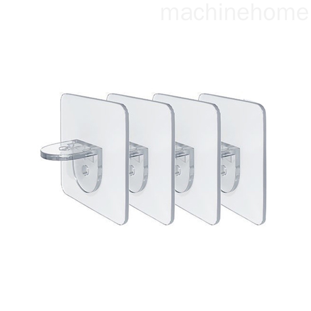 Set 4 Kẹp Treo Đồ 90 Độ Bằng Nhựa Tiện Dụng