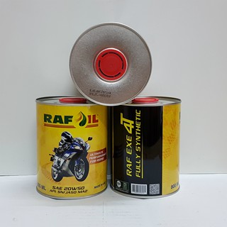 (SHOPEE TRỢ GIÁ) COMBO 6 LON NHỚT TỔNG HỢP 100% RAFOIL 20W50 800ML