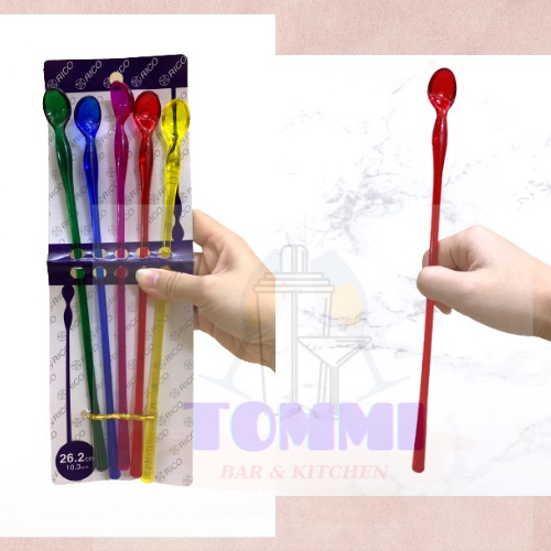 Cây Khuấy Trang Trí Cocktail, Que Khuấy Trang Trí Đủ Màu Pha Chế - Dụng Cụ Pha Chế