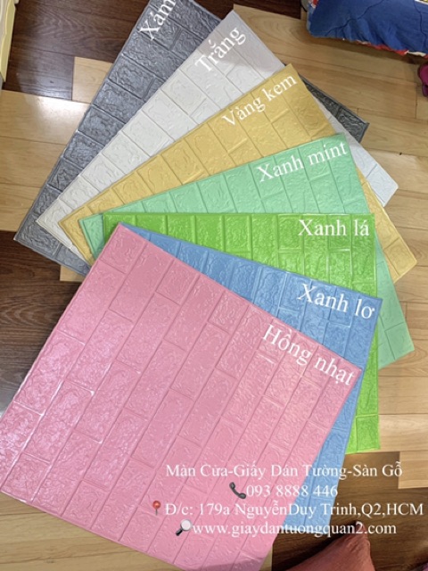 (Miền Nam) Xốp dán tường 3D 4mm(Có BẢO HÀNH) | BigBuy360 - bigbuy360.vn