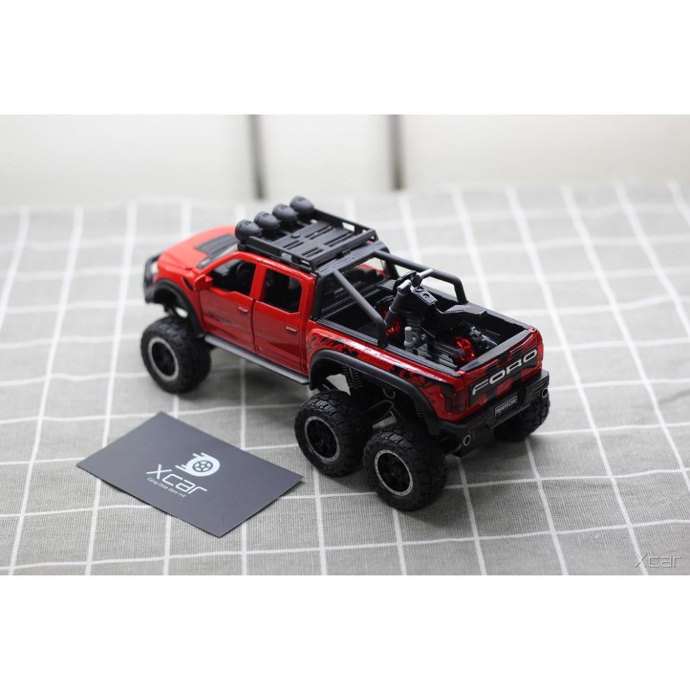 Xe Mô Hình Ford F150 Beast Raptor 6x6 - Trùm bán tải hàng Quảng Châu