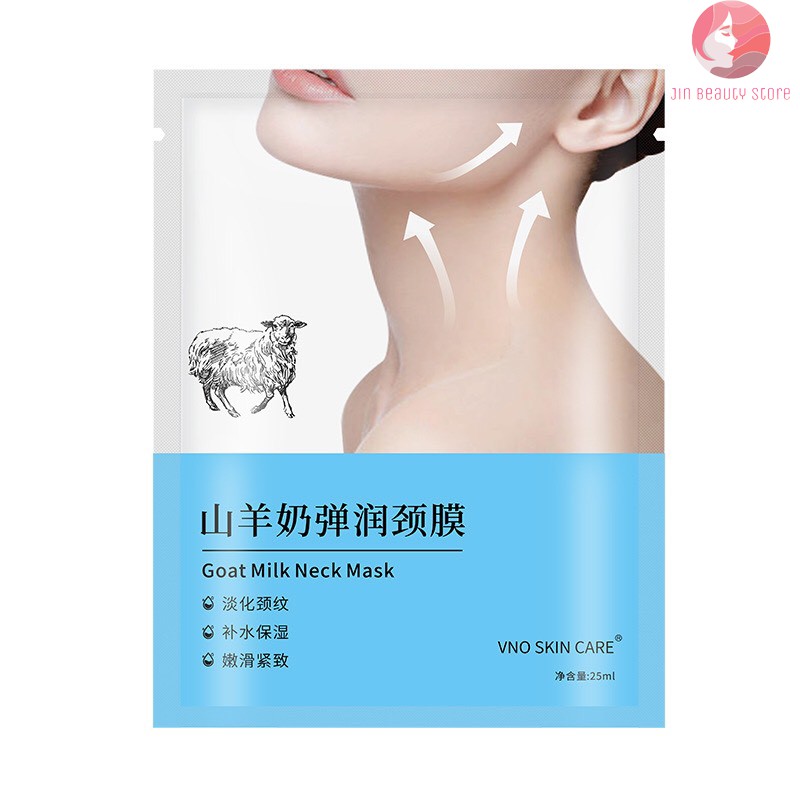 [Dưỡng da] Mặt nạ cổ từ sữa dê - cải thiện nếp nhăn vùng cổ, vết chân chim, nâng cơ và săn chắc | BigBuy360 - bigbuy360.vn