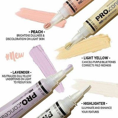 [Đọc lưu ý] Kem che khuyết điểm LA Girl màu tím 993 Lavender