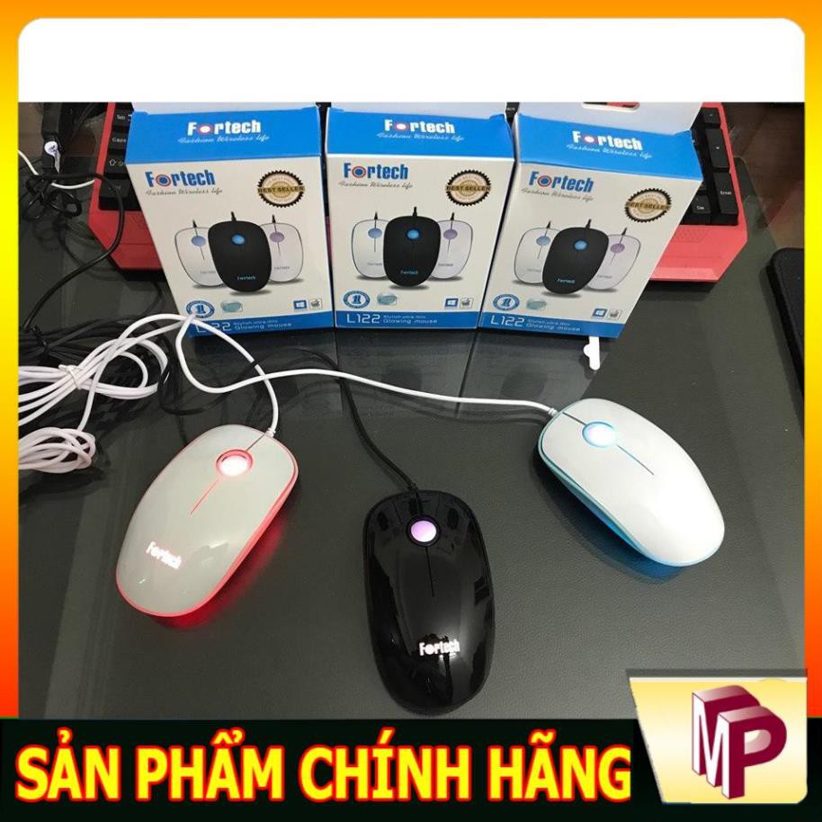 Chuột Quang Fuhlen L102 HP M100 / Fortech L122 tặng lót chuột Gaming