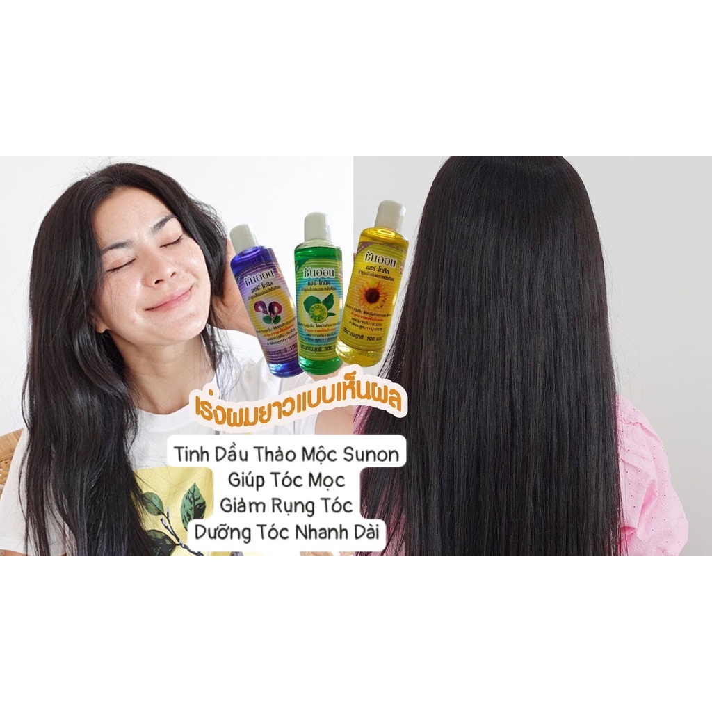 Tinh Dầu Dưỡng Giúp Mọc Tóc SUN ON Thái Lan Chính Hãng Tinh Dầu Bưởi Ngăn Rụng Tóc Giúp Mọc Tóc Nhanh Dài
