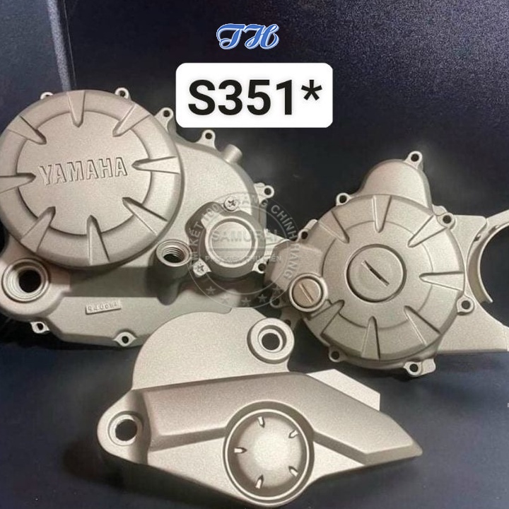 Combo 4 chai sơn samurai S351* Màu vàng đồng gồm: uch210 - 3/124 - s351 - k1k - giấy nhám p800