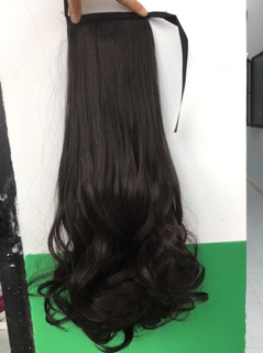 Tóc giả cột ❤️FREESHIP❤️ tóc cột xoăn n50