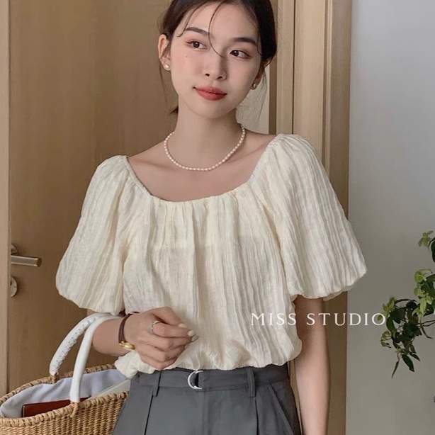 Áo Croptop nữ trễ vai xinh xắn m123