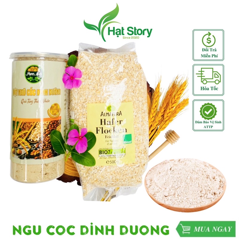Ngũ Cốc Siêu Hạt Dinh Dưỡng 17 Loại Hạt, Thơm, Cam Kết Ngon 500g