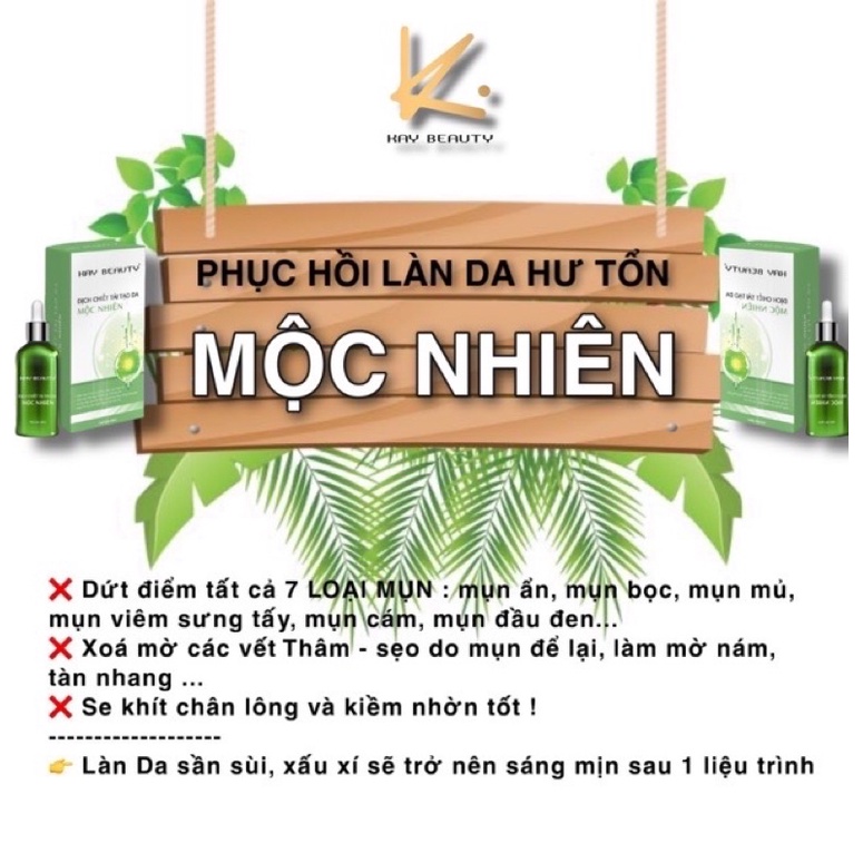 tái tạo da mộc nhiên đông y