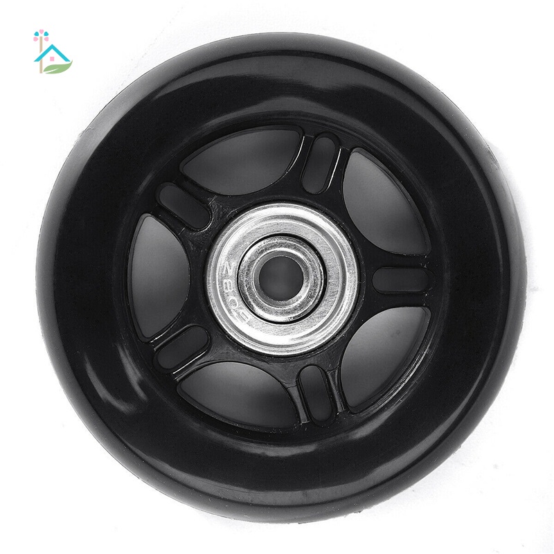 Cặp bánh xe xoay hành lý bằng cao su giảm tiếng ồn