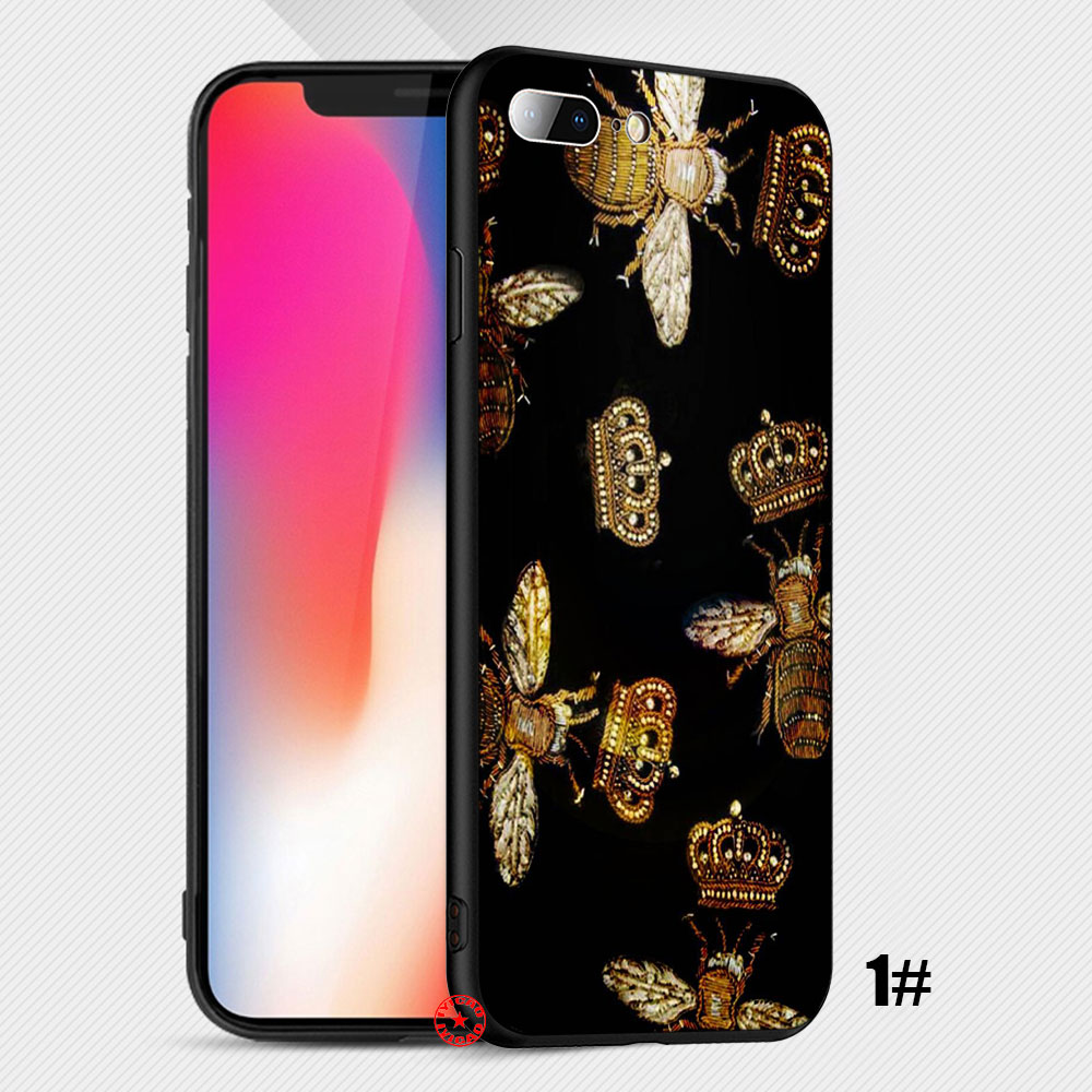 Ốp Điện Thoại Mềm In Logo Gucci 75qk Cho Iphone 5 5s 6 6s 7 8 Plus X Xr Xs Max