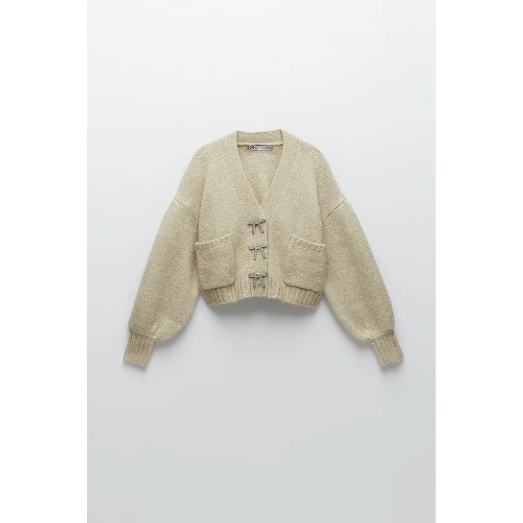 BỘ ÁO KHOÁC CARDIGAN VÀ ÁO LEN ZARA NỮ