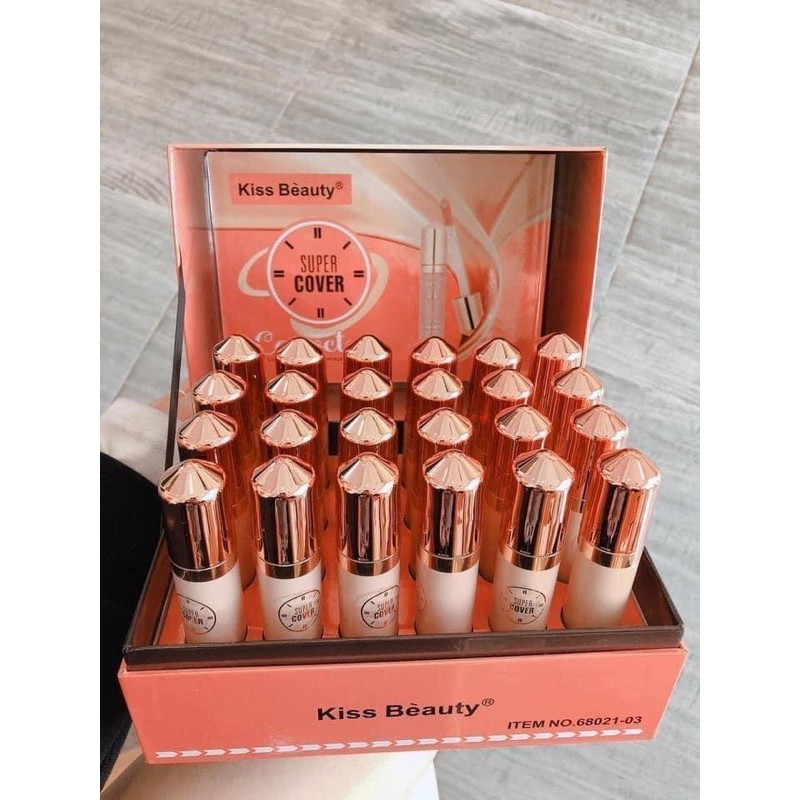 Kem che khuyết điểm Super Cover kiềm dầu Kiss Beauty | BigBuy360 - bigbuy360.vn