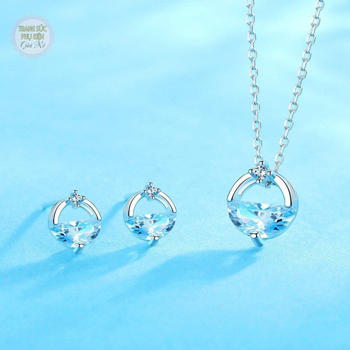 Hoa tai thời trang nữ style Hàn nhỏ xinh, bạc ý S935 - HT232