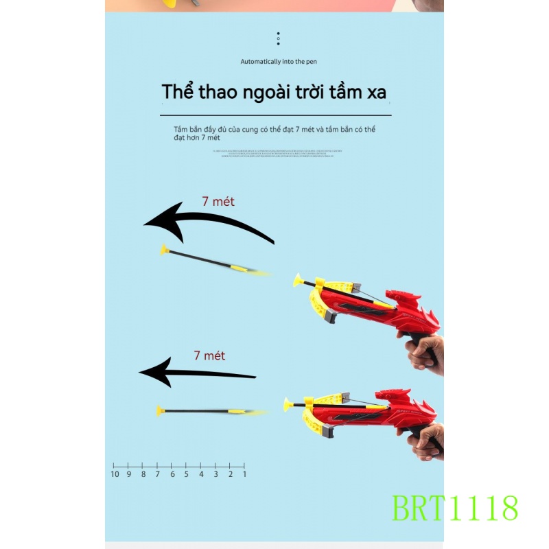 Children's bow and arrow toy set traditional shooting infrared bow and arrow crossbow parent-child interaction quality assurance RV8H