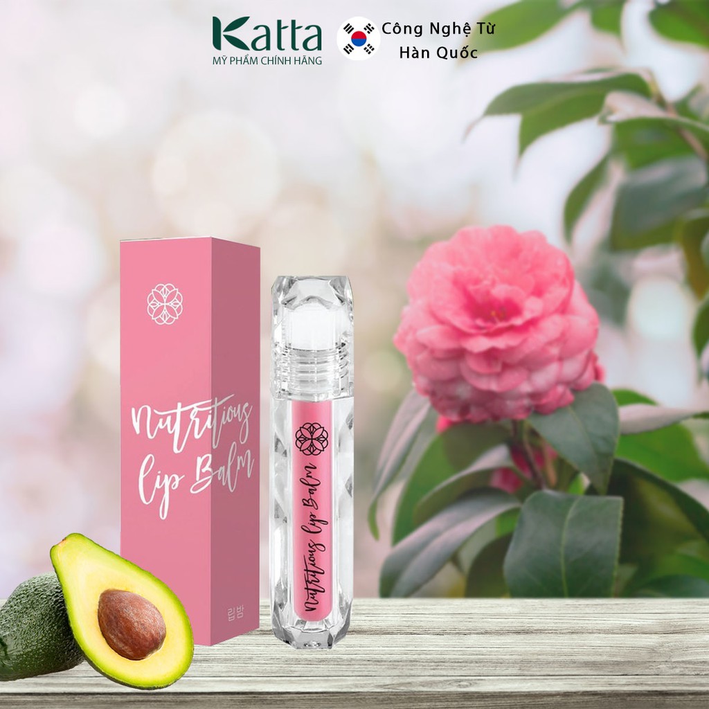 Son dưỡng môi Truesky màu hồng nhạt giúp môi hồng hào, giảm thâm môi và nứt nẻ Nutritious Lip Balm 3ml_Katta_TS_019_3ML