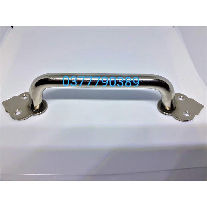 tay nắm cửa inox loại đại - tay hoa