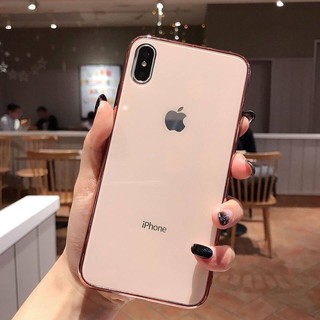 Ốp lưng Iphone x / xs max kính cường lực viền dẻo