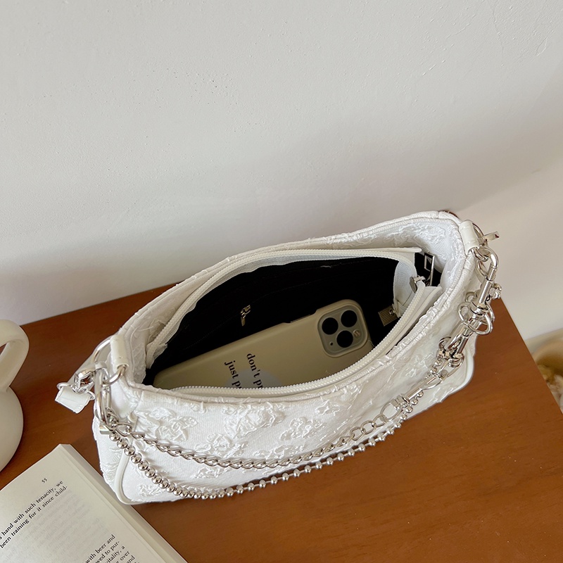 Túi đeo vai IELGY phối dây xích thời trang dành cho nữ