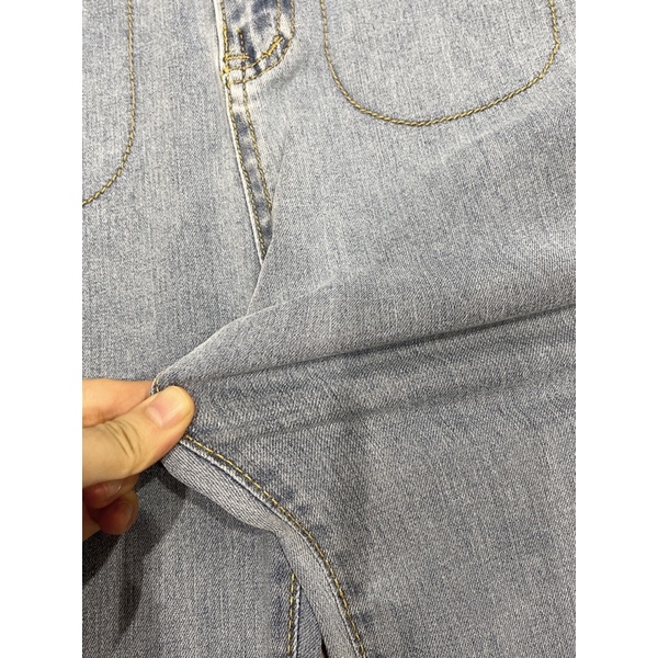 quần bò cạp cao kéo chân,tôn mông,siêu tôn dáng,quần jean ống loe co dãn 4 chiều thoải mái,độc quyền Hottgirl secret | BigBuy360 - bigbuy360.vn