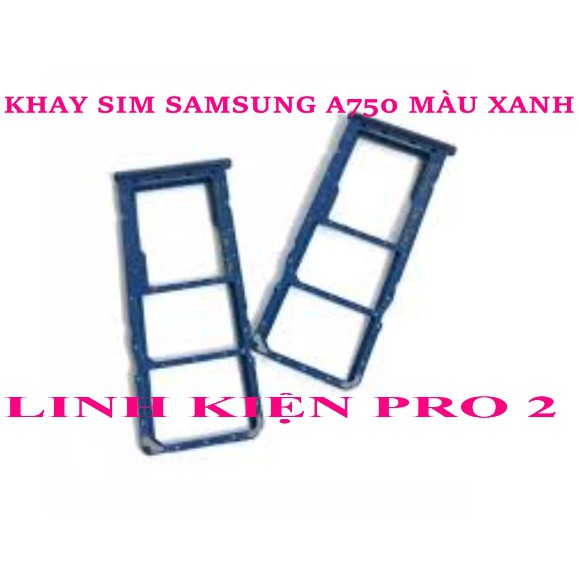 KHAY SIM SAMSUNG  A7 2018 XANH