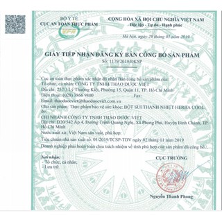 Bột Sủi Thanh Nhiệt Herba Cool