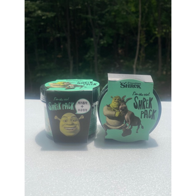 Mặt nạ tươi đất sét chiết xuất bạc hà Shrek Pack