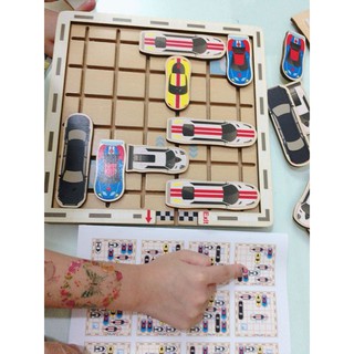 Đồ chơi tư duy✨freeship✨rèn tư duy IQ car gỗ