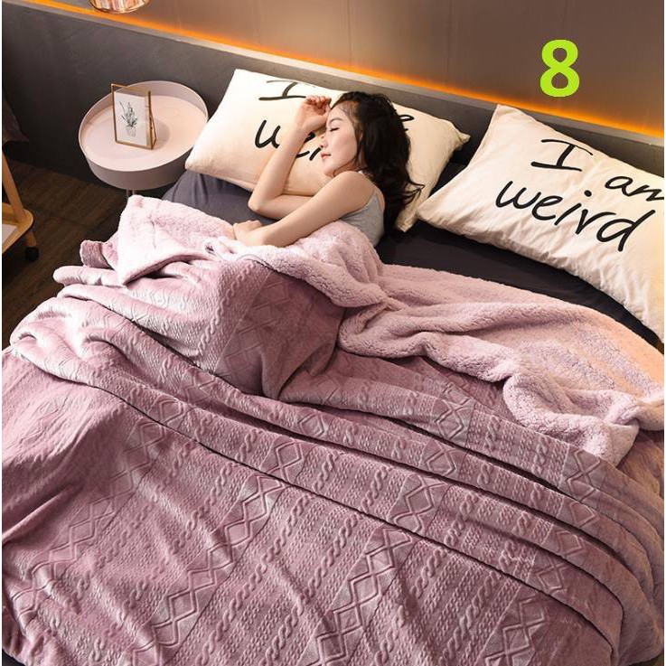 CHĂN LÔNG CỪU LEN