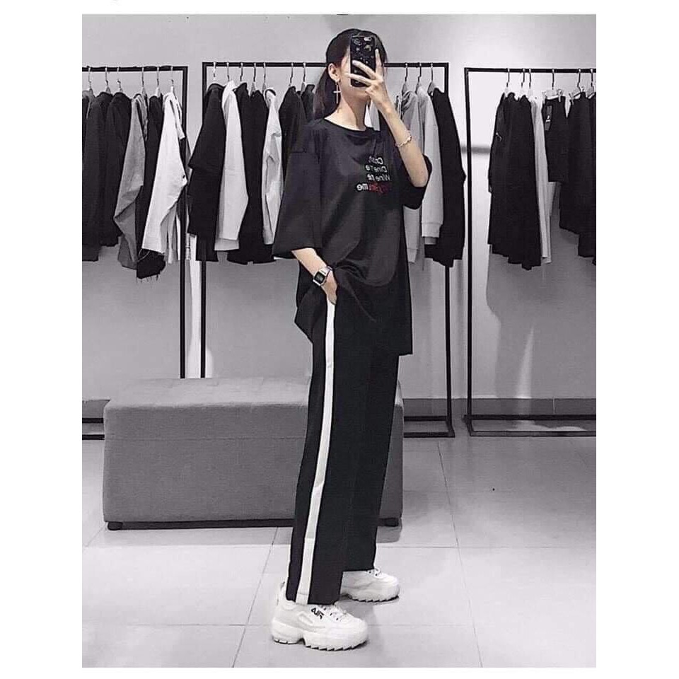 Quần Thun Thể Thao Unisex 1 Sọc chất thun co giãn thoải mái - BC092