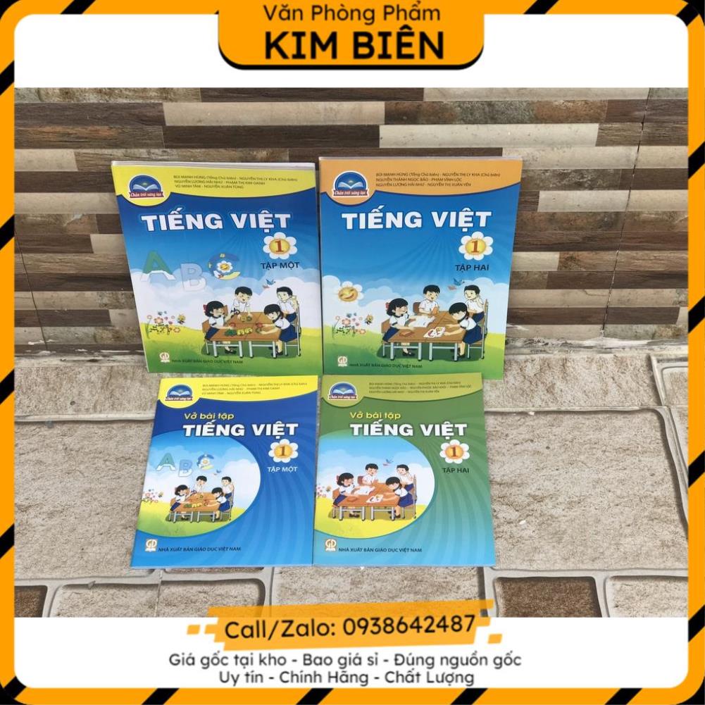 Vở học Tiếng việt +vbt tiếng việt 1 theo chân trời sáng tạo [Văn phòng phẩm Kim Biên]
