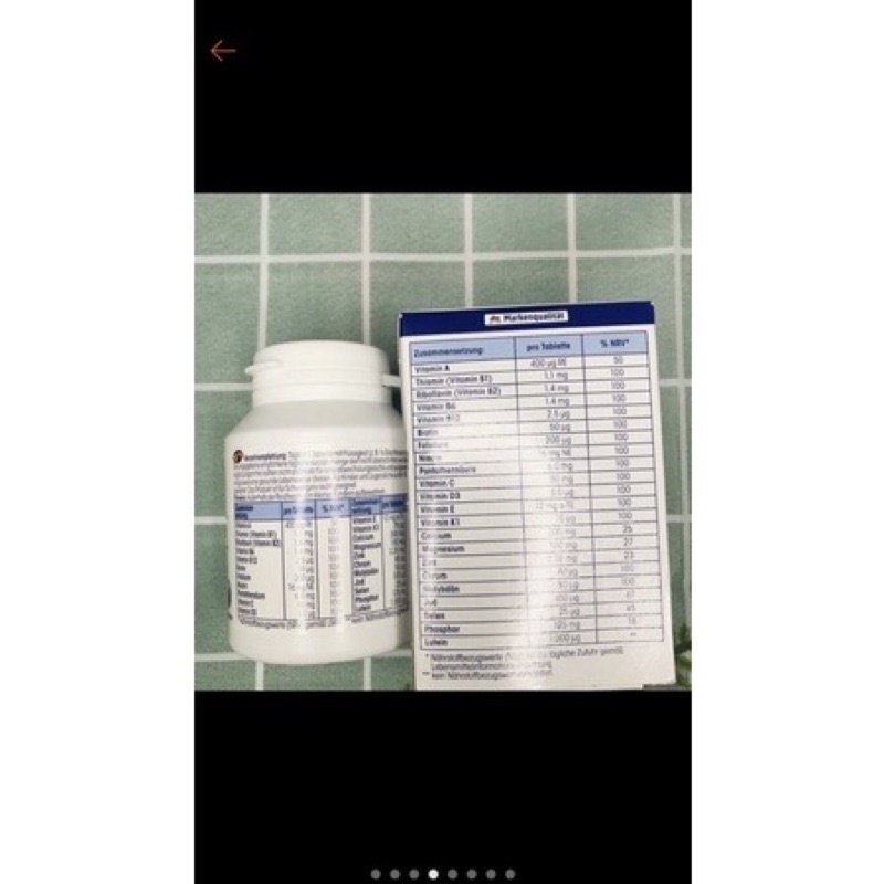 Vitamin tổng hợp A-Z Depot Mivolis 100 viên